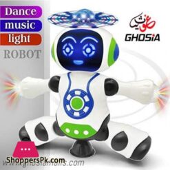 Electronic Dancing Robot Toy For Kids, Flashing Lights, 360° Body Spinning, Smart Space Robot Walking Dancing Robot Astronaut Music Light Toy-3012 14 Electronic Dancing Robot Toy For Kids Flashing Lights 360 Body Spinning Smart Space Robot Walking Dancing Robot Astronaut Music Light Toy 3012