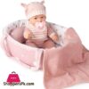 Enjoyin 12 Inch Baby Doll Playset With Washable Doll Accessories Includes Carrier Bassinet Bed, Pacifier, Blanket, And Pillow, First Baby Dolls For Toddlers 36 Months And Up 1 Enjoyin 12 Baby Doll Playset With Washable Doll Accessories Includes Carrier Bassinet Bed Pacifier Blanket And Pillow First Baby Dolls For Toddlers 36 Months And Up