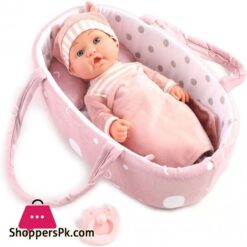 Enjoyin 12 Baby Doll Playset With Washable Doll Accessories Includes Carrier Bassinet Bed Pacifier Blanket And Pillow First Baby Dolls For Toddlers 36 Months And Up