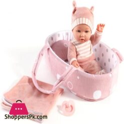 Enjoyin 12 Baby Doll Playset With Washable Doll Accessories Includes Carrier Bassinet Bed Pacifier Blanket And Pillow First Baby Dolls For Toddlers 36 Months And Up