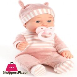 Enjoyin 12 Baby Doll Playset With Washable Doll Accessories Includes Carrier Bassinet Bed Pacifier Blanket And Pillow First Baby Dolls For Toddlers 36 Months And Up