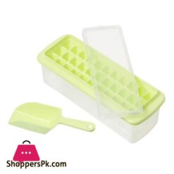 Glacier Ice Cubes Tray 33 Cubes With Ice Lifter And Storage
