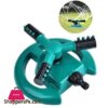 High Quality Automatic Rotating Plastic 3 Arm Garden Sprinklers For Garden 360 Irrigation System