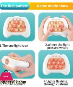 Hot Quick Push Bubbles Pop Game Light Fidget Toy Pro Speed Push Up Electronic Pop Trendy Games Poplight Whack A Mole Sensory Toy New 39 Hot Quick Push Bubbles Pop Game Light Fidget Toy Pro Speed Push Up Electronic Pop Trendy Games Poplight Whack A Mole Sensory Toy New
