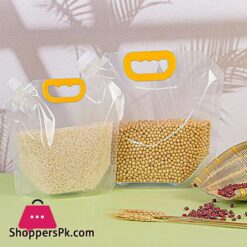 Kitchen Storage Bag Grain Moisture Proof Sealed Bag Insect Proof Transparent Portable Food Grade Storage Bag