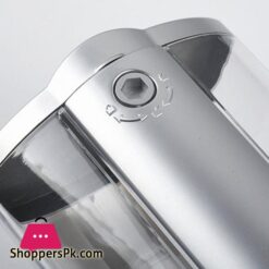 Liquid Soap Dispenser Single Head Wall Mount Shower Bath Washing Lotion Soap Shampoo Dispensers For Kitchen Bathroom Silver