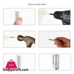 Liquid Soap Dispenser Single Head Wall Mount Shower Bath Washing Lotion Soap Shampoo Dispensers For Kitchen Bathroom Silver