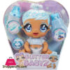 MGA'S Glitter BABYZ January Snowflake Baby Doll with 3 Magical Color Changes Blue Hair, Winter Snowflakes Outfit, Diaper, Bottle, Accessories- Gift for Kids, Toy for Girls Boys Ages 3 4 5+ Years Old