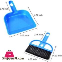 Mini Dustpan With Brush Broom Set For Multi Purpose Cleaning Brush Keyboards Dining Table Car Cleaning Refrigerator Cleaning Kit Carpets Sep2021