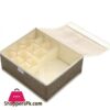 Multi Slot Bra Underwear Socks Clothes Storage Organizer Box Container