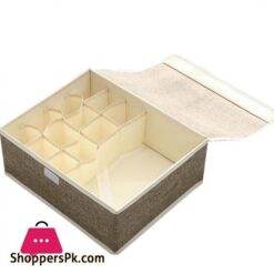 Multi Slot Bra Underwear Socks Clothes Storage Organizer Box Container
