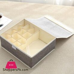Multi Slot Bra Underwear Socks Clothes Storage Organizer Box Container