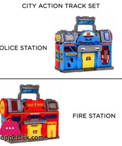 My Take Along Car Parking Lot Playset 14 My Take Along Car Parking Lot Playset Combination Fire Station Police Station Toy For Kids Walkietalkie Loud Speaker Calling All Cars Rescue Team On The Way Best Toy Play Set Gift For Kid Children Boys Girls City Action Track Sets For Vehicles