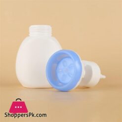 Premium Soap Dispenser 300Ml Flower Liquid Soap Dispenser Floral Foam Soap Bottle Pump Plastic Pressing Type Soap Dispenser For Bathroom Kitchen Home Hotel Bathroom Soap Dispenser Color Blue