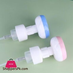 Premium Soap Dispenser 300Ml Flower Liquid Soap Dispenser Floral Foam Soap Bottle Pump Plastic Pressing Type Soap Dispenser For Bathroom Kitchen Home Hotel Bathroom Soap Dispenser Color Blue