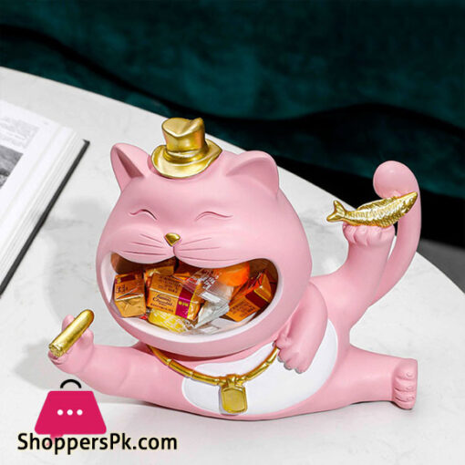 Resin Big Mouth Storage Box Home Decoration Sculpture Decoration Candy Storage Accessories