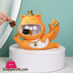Resin Big Mouth Storage Box Home Decoration Sculpture Decoration Candy Storage Accessories