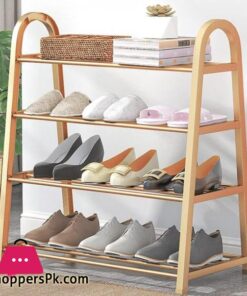 Shoe Rack With 4 Layers Of Storage And Contemporary Design 12 Shoe Rack With 4 Layers Of Storage And Contemporary Design