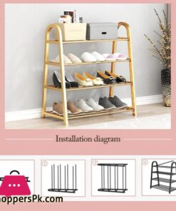 Shoe Rack With 4 Layers Of Storage And Contemporary Design 13 Shoe Rack With 4 Layers Of Storage And Contemporary Design