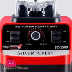 Silver Crest Sc 1589 Single Commercial Blinder Only Jug Machine Includes In This Package Silver Crest Heavy Duty Juicer Blinder