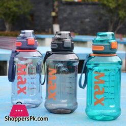 Lamgool 880Ml1200Ml Large Capacity Sport Water Bottle With Rope Durable Portable Gym Fitness Outdoor Drinking Plastic Bottles Eco Friendly