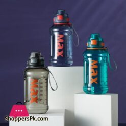 Lamgool 880Ml1200Ml Large Capacity Sport Water Bottle With Rope Durable Portable Gym Fitness Outdoor Drinking Plastic Bottles Eco Friendly