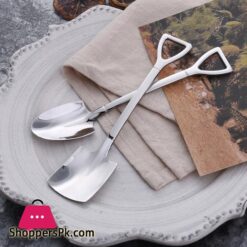 Stainless Steel Shovel Spoon For Coffee Tea Dessert Spoon Kitchen Accessories 18 Stainless Steel Shovel Spoon For Coffee Tea Dessert Spoon Kitchen Accessories