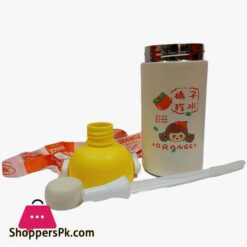 Cartoon Stainless Steel Sipper Water Bottle 500Ml Thermos Cup For Kids With Straw And Carrying Strap High Quality Stainless Steel Childrens Thermos Mug Vacuum Insulated Thermal Bottle For Kids