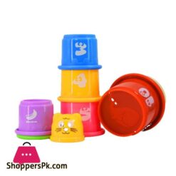 Toys Stacking Cups 1 Till 10 Model Number 617 For Kids Education Learning And Fun Rainbow Cups Stacking Tower Mini Bear Toy Gifts
