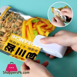 Vacuum Food Sealers Handheld Snacks Packer Hand Press Plastic Bag Sealing Clips 2 Speed Adjustable Moisture Proof Sealing Tools