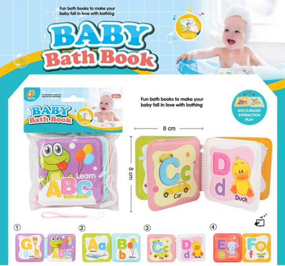 Baby Bath Book Abc