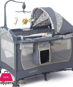 Baby Travel Bed Portable Foldable Cribs European Game Bed Baby Cot Beds Cribs European-style Roller Game Bed Folding Baby Crib