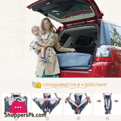 Baby Travel Bed Portable Foldable Cribs European Game Bed Baby Cot Beds Cribs European-Style Roller Game Bed Folding Baby Crib