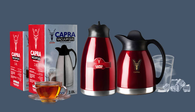 Capra Vacuum Thermos Jug Stainless Unbreakable Hot &Amp; Cool - 1 Liter
