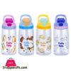 Cartoon Children'S Water Bottle With Straw Leakproof Press Button Easy Open Water Bottle Children'S Cups Kids Water Sippy Cup
