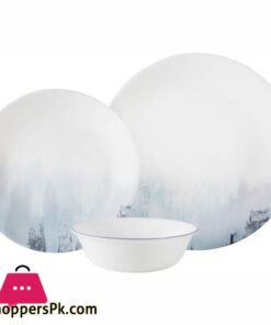 Corelle Tranquil Reflection 18 Pcs Plate Set