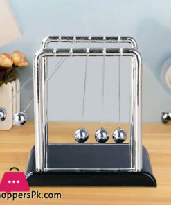 Cradle Steel Balance Ball Physics Science Pendulum Desk Table Decor Fun Toy Gift Small 9cm x 7.5cm x 9.5cm