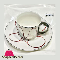Creative Reflection Ceramic Coffee Cup Electroplating Mirror Cup Saucer Palazzo 1-Pcs 5 Creative Reflection Ceramic Coffee Cup Electroplating Mirror Cup Saucer Palazzo 1-Pcs
