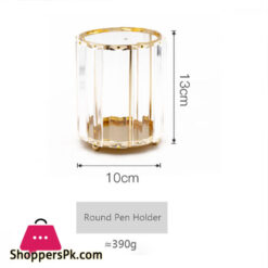 Crystal Glass Home Hotel Cosmetic Accessories Desktop Storage Racks