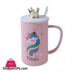 Cute 3D Crown Espresso Mug Porcelain with Lid Eco Friendly Korean Funny Ceramic Milk Cup Tazas Originales Gift for Girls