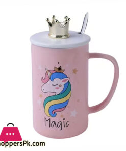 Cute 3D Crown Espresso Mug Porcelain with Lid Eco Friendly Korean Funny Ceramic Milk Cup Tazas Originales Gift for Girls