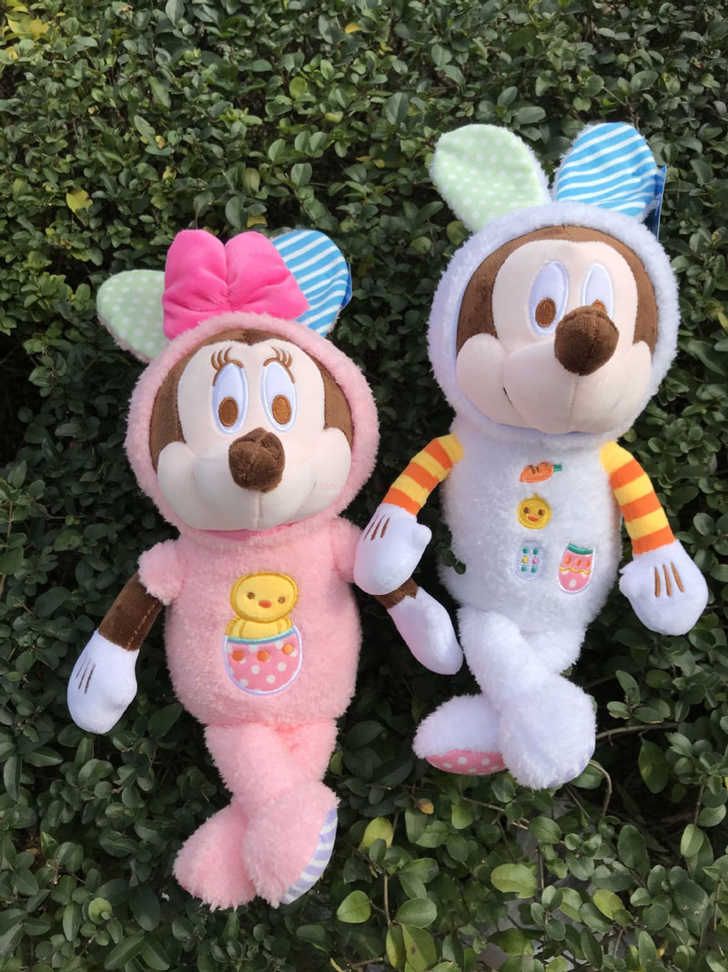 Disney Toys Mickey Minnie Donald Duck Daisy Duck Goofy Pooh Bear Rabbit Cosplay Stuffed Doll Kids Toys Gift