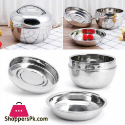 Double Wall Stainless Steel Apple Lunch Box Picnic Box With Handle Thermos Food Container 1300Ml Tableware Dinnerware Set