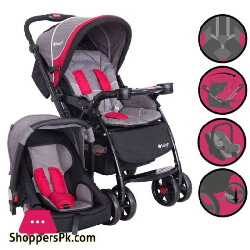 EBABY Car with Baby Carrier EBaby BRAVIAR 1092 RED