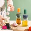 Funvim Olive Oil Dispenser With Silicone Brush Set Of 3Glass Olive Oil Measuring Dispenserportable Cooking Oil Bottle For Bbqbaking