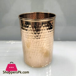 Hand Hammered Copper Tumblers - Copper Glass