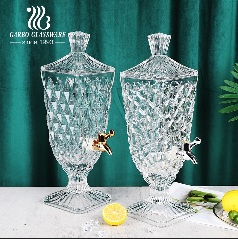 High Quality Juice Drinking Dispenser Square For Hotel And Home Using With Tap Juice Beverage Glassware 3 Liter 5 High Quality Juice Drinking Dispenser Square For Hotel And Home Using With Tap Juice Beverage Glassware 3 Liter