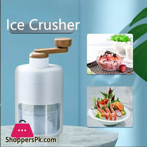 Ice Crusher Manul Snowcone Maker for Children