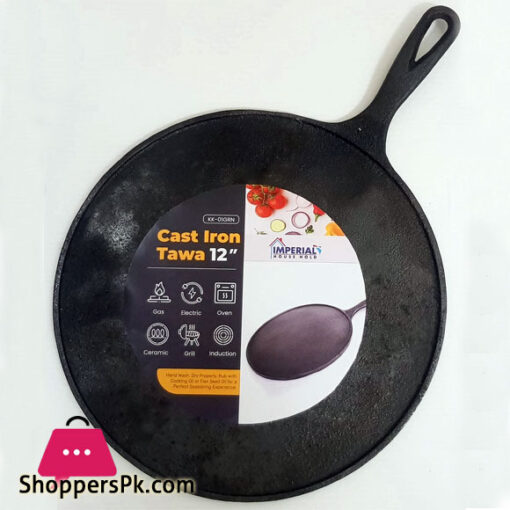 Imperial Cast Iron Tawa 12 Inch