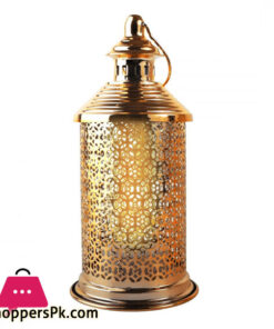Lanterns Warm White LED Light Antique Bronze Accents Battery Operated for Home Decor
